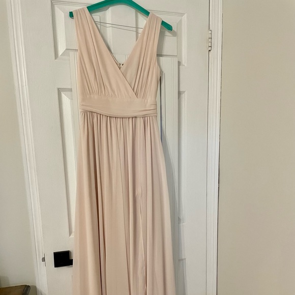 Lulus Thoughts of Hue Gardenia Surplice Maxi Dress - Picture 10 of 10